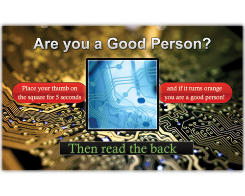 Are you a Good Person Card (pack of 100)