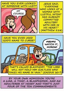 Comic Book Gospel Tract - Page 3