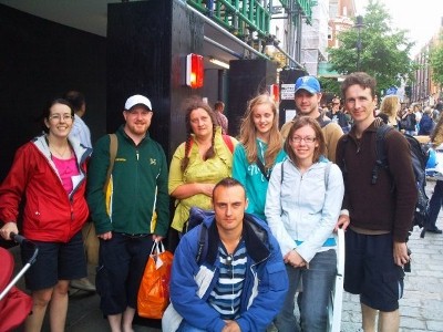 Team photo taken at Covent Garden Team photo taken at Covent Garden