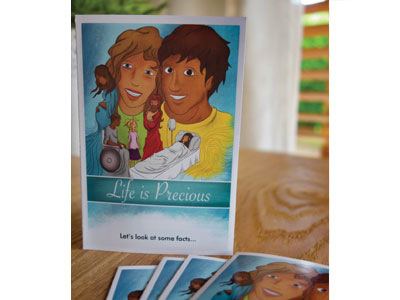 Life is Precious Gospel Tract (pack of 100)