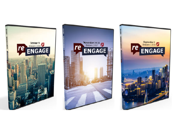 Re-Engage Conference 2016, 2017 and 2018 DVDs (Free Shipping!)