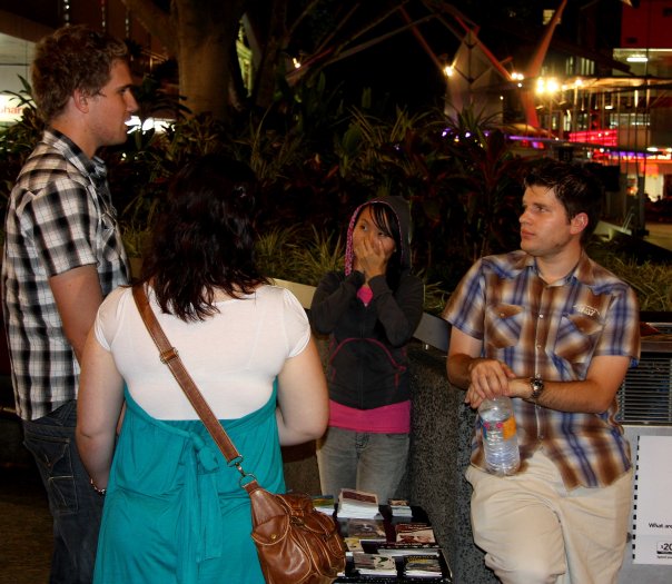 Rachel and Andre witnessing