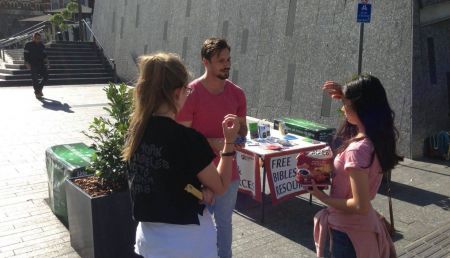 King George Square evangelism