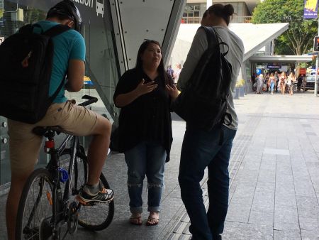 Sharing Christ with the public