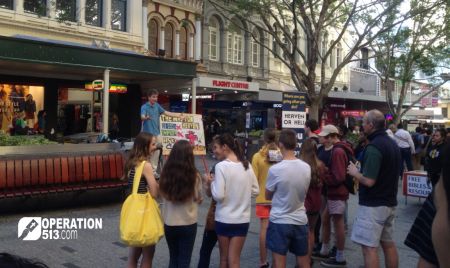 Open Air Street Preaching