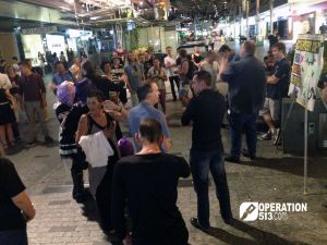 Preaching in Queen Street Mall, Brisbane