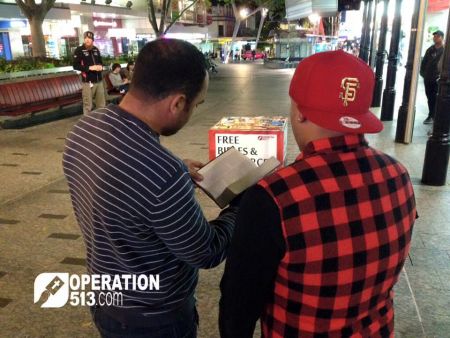 Sharing the Bible message