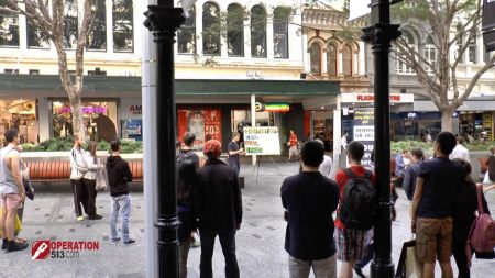 Sketchboard preaching in Australia