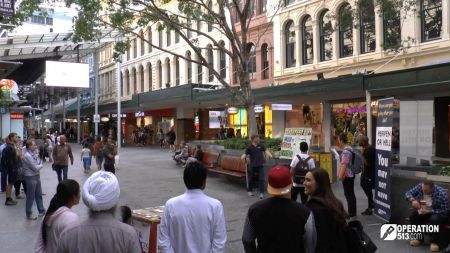 Street preaching Australia