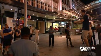 Open air preaching Australia